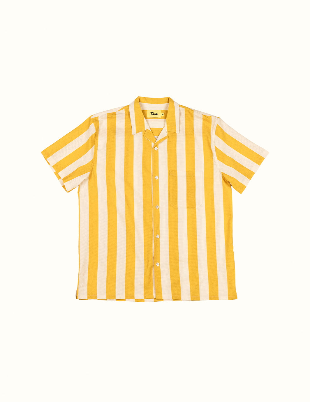 Traveler Leisure Stretch Buttonup Yellow