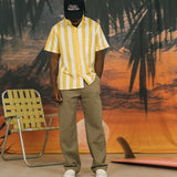 Travel Stretch Buttonup Yellow
