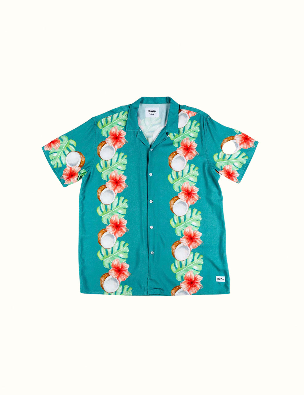 Tropical Coconut Buttonup Shirt