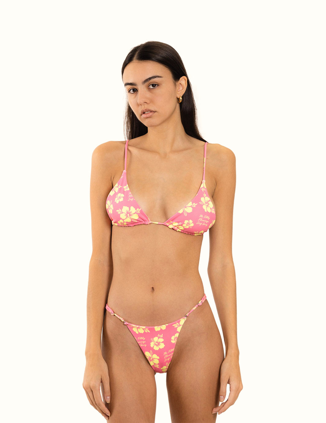 Colorful Printed High Waisted Bikini Bottom – Xandra Swimwear