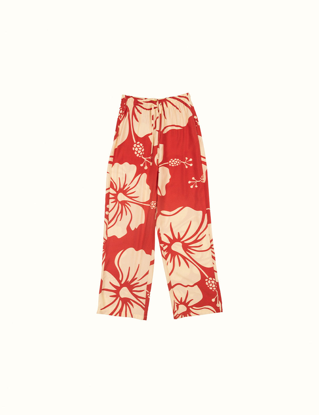 Trouble In Paradise Pants Red