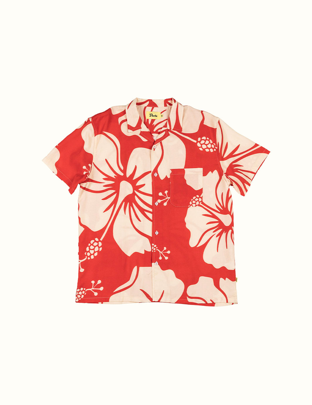 Trouble In Paradise Buttonup Red