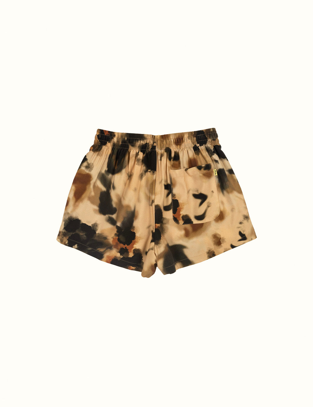 Washed Leopard Shorts