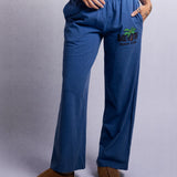 Wind Cotton Cabana Pant - Blue