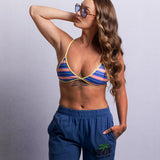 Wind Cotton Cabana Pant - Blue