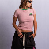 Womens Gator Cotton Short - Black