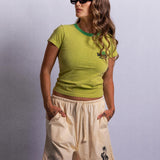 Wind Baby Tee - Lime