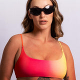 Gradient Pink Sport Top