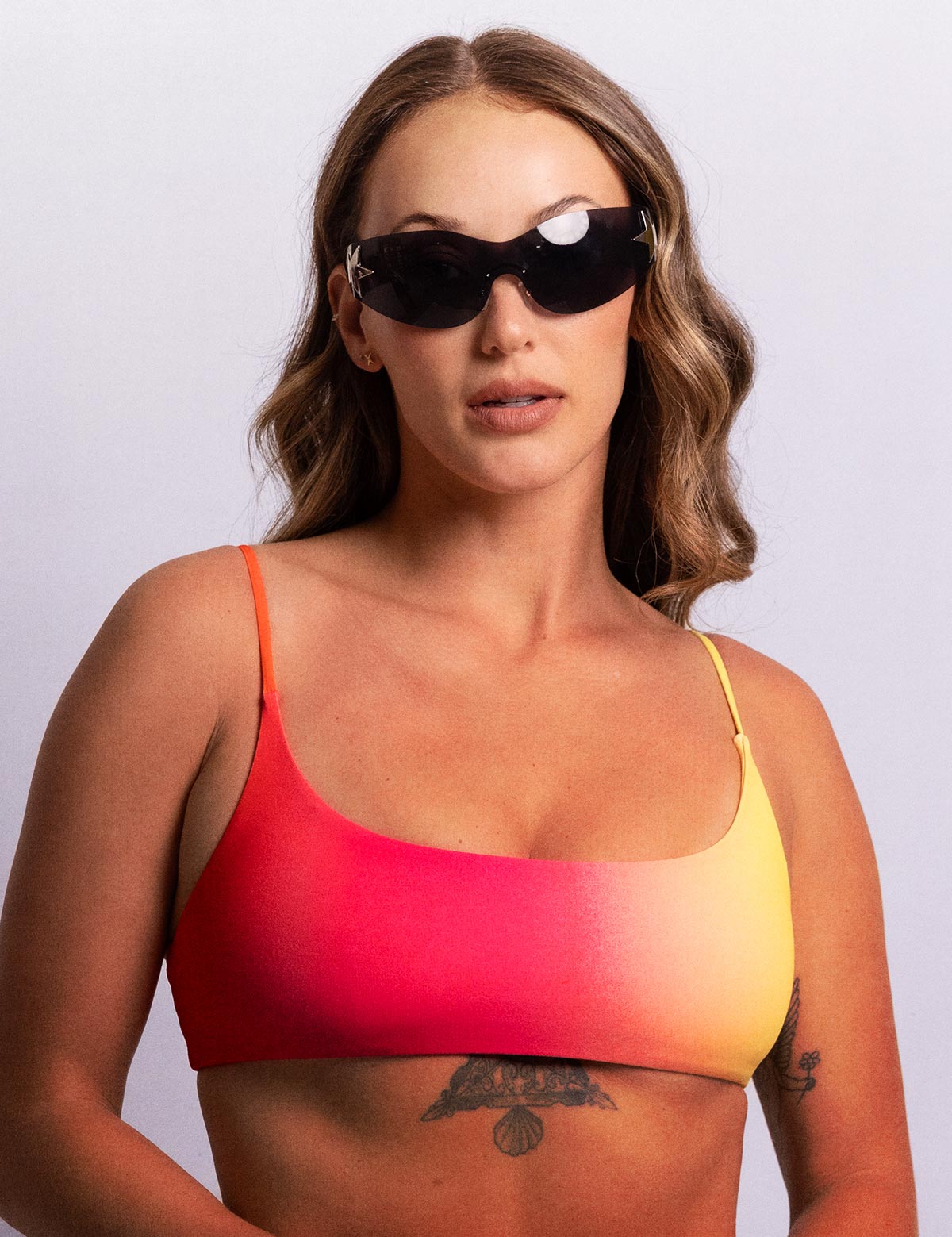 Gradient Pink Sport Top