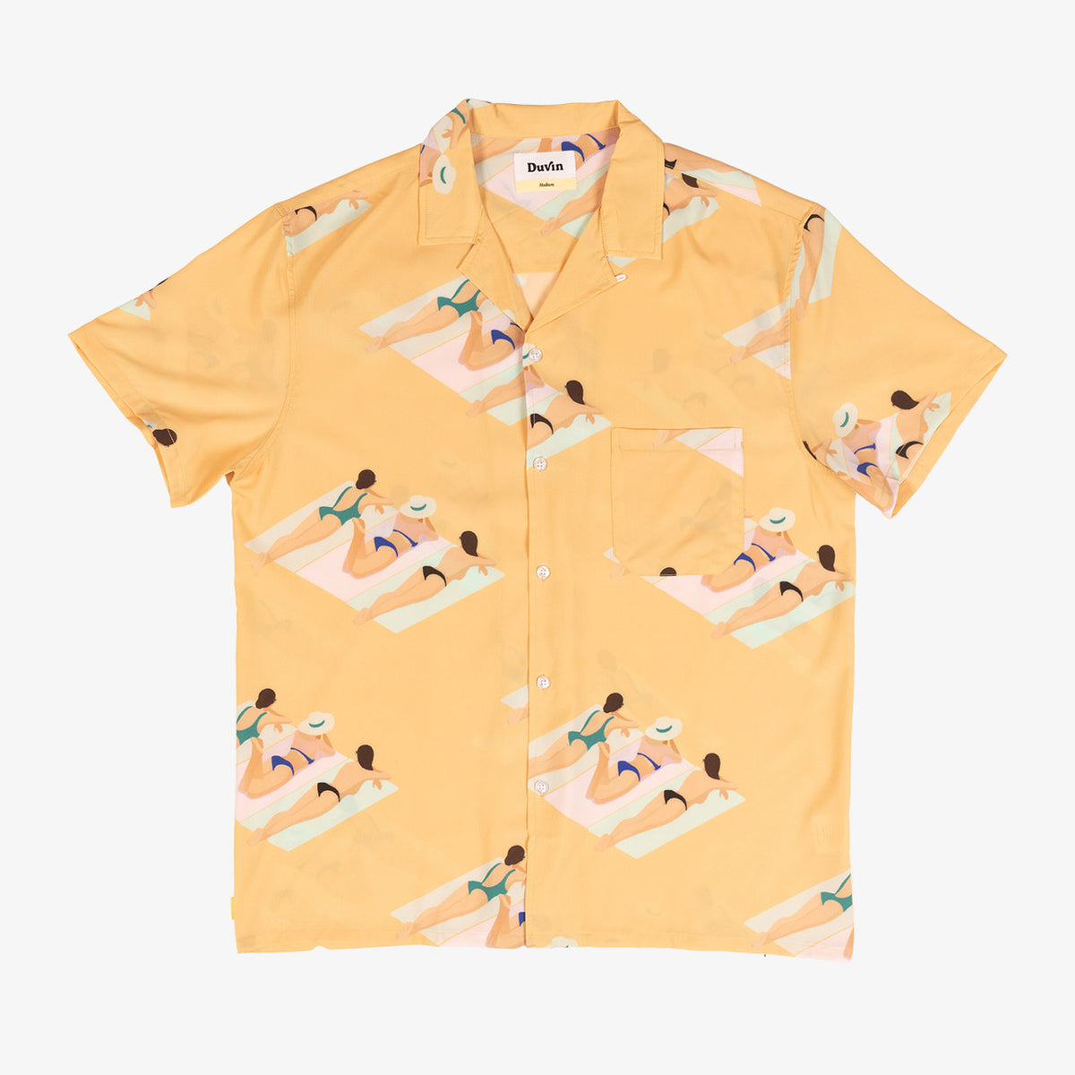 Beach Day Buttonup Shirt - Lightweight Stretch