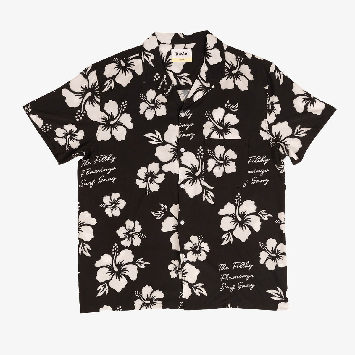 Hibiscus Buttonup Shirt - Lightweight Stretch