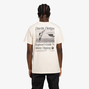 Skinny Dippin Tee - Natural