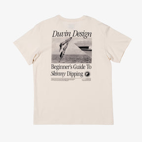 Skinny Dippin Tee - Natural