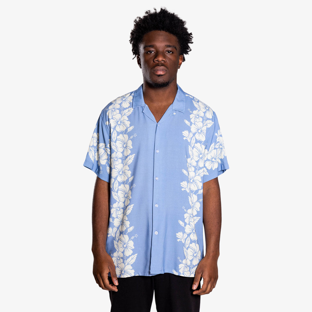 Tropical short hotsell sleeve button up