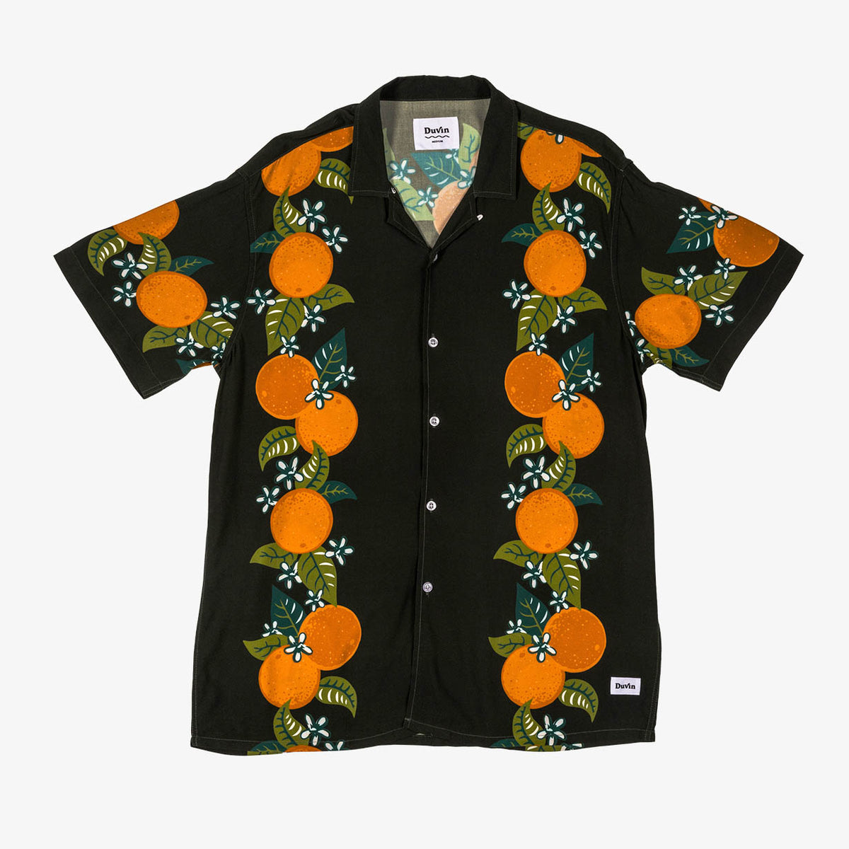Tropical Orange Buttonup Shirt (SP 23) - Lightweight Stretch