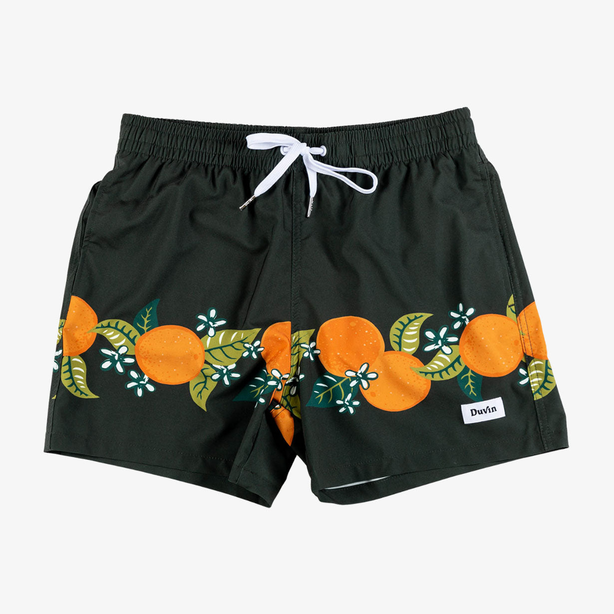 Tropical Orange Swim Short (Brief Liner)
